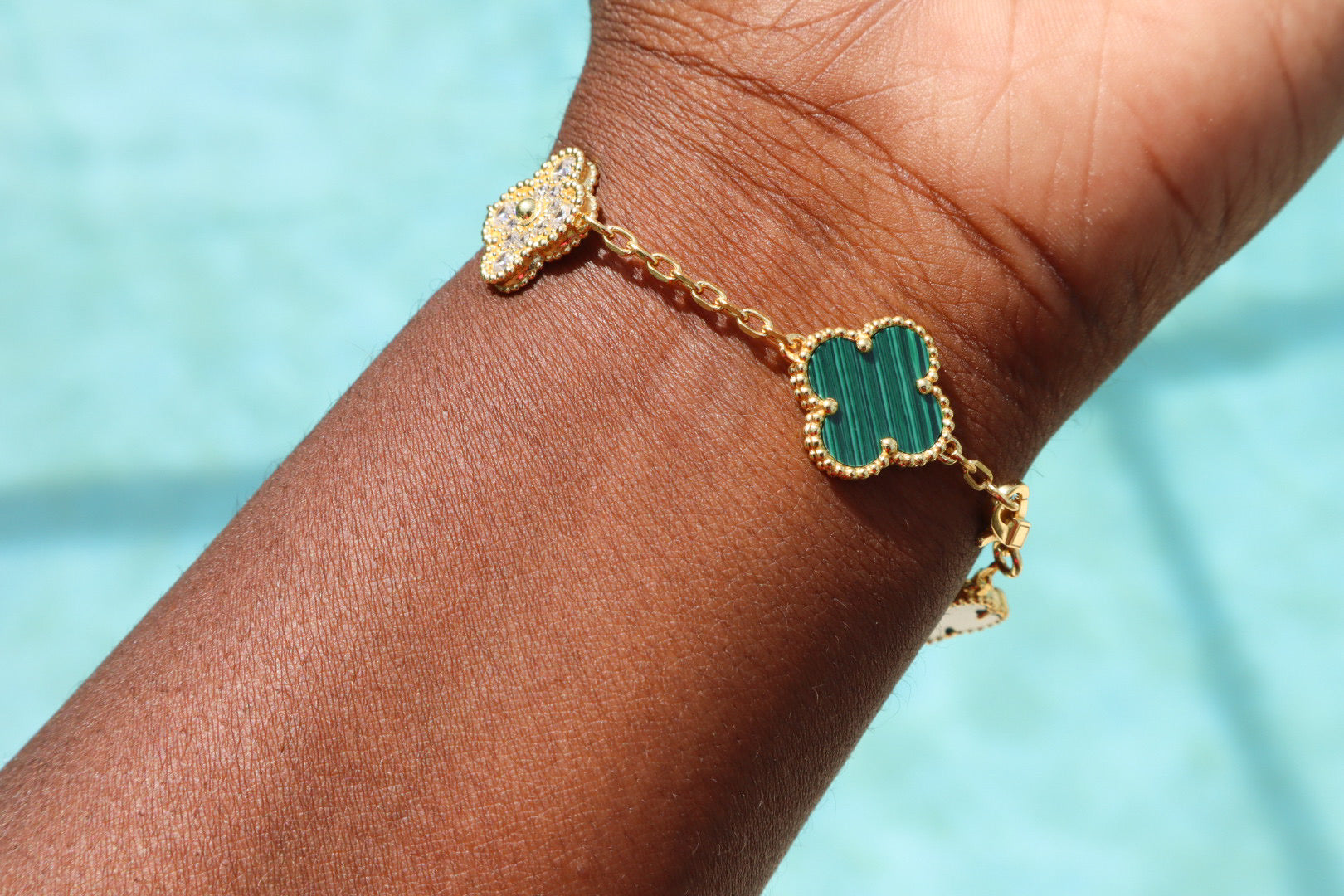 Bracelet trèfle Lucky Jewels
