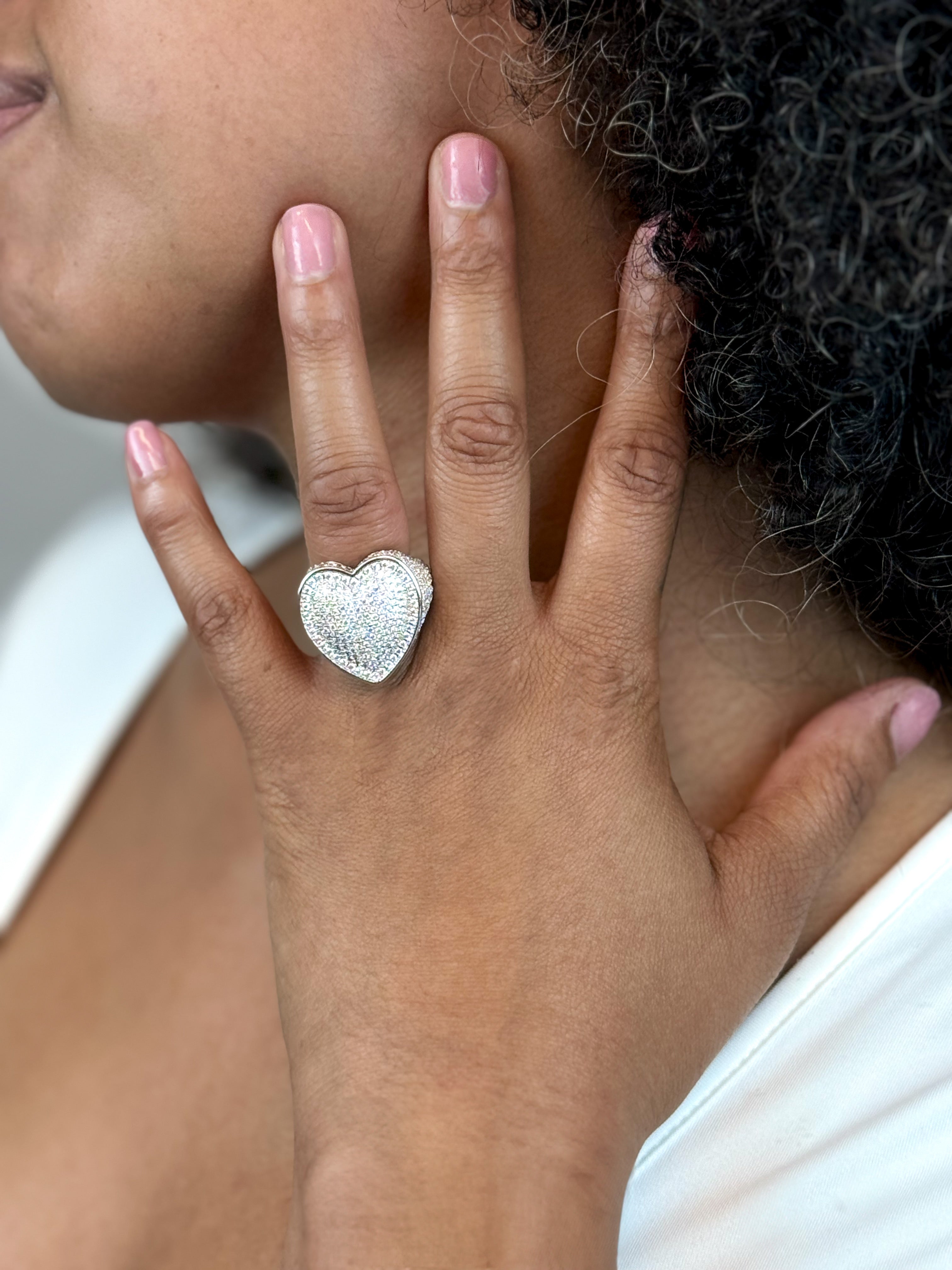 Beloved Heart Ice Ring