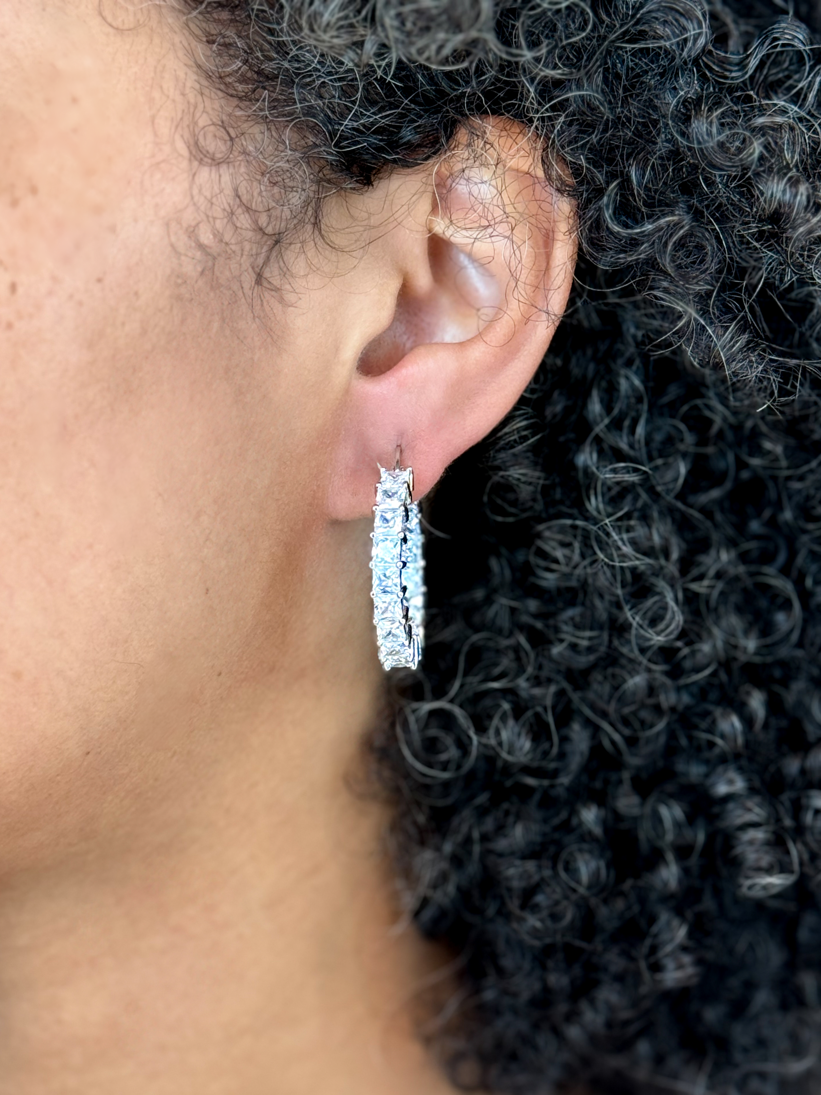 Emerald Cut Earrings