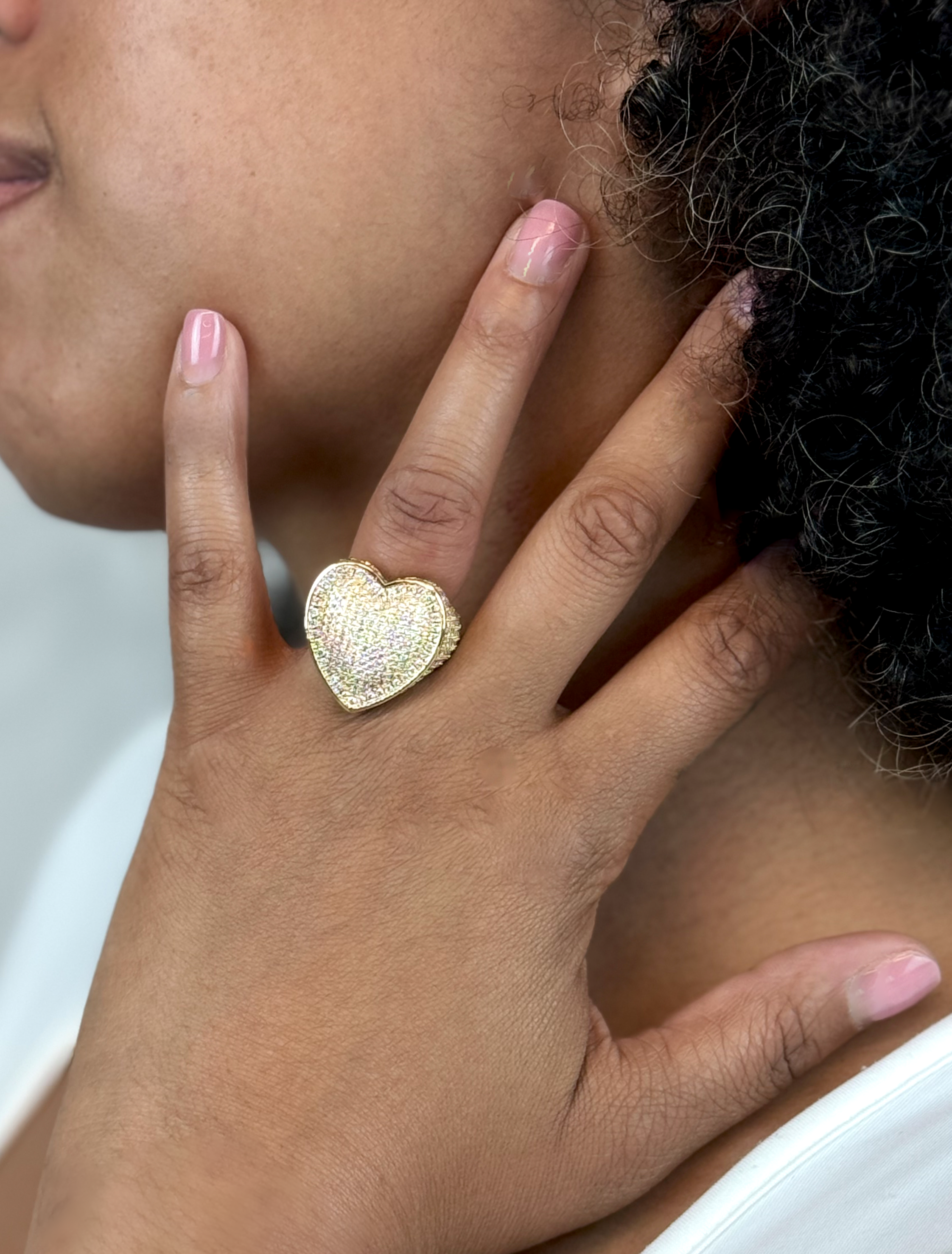 Beloved Heart Ice Ring