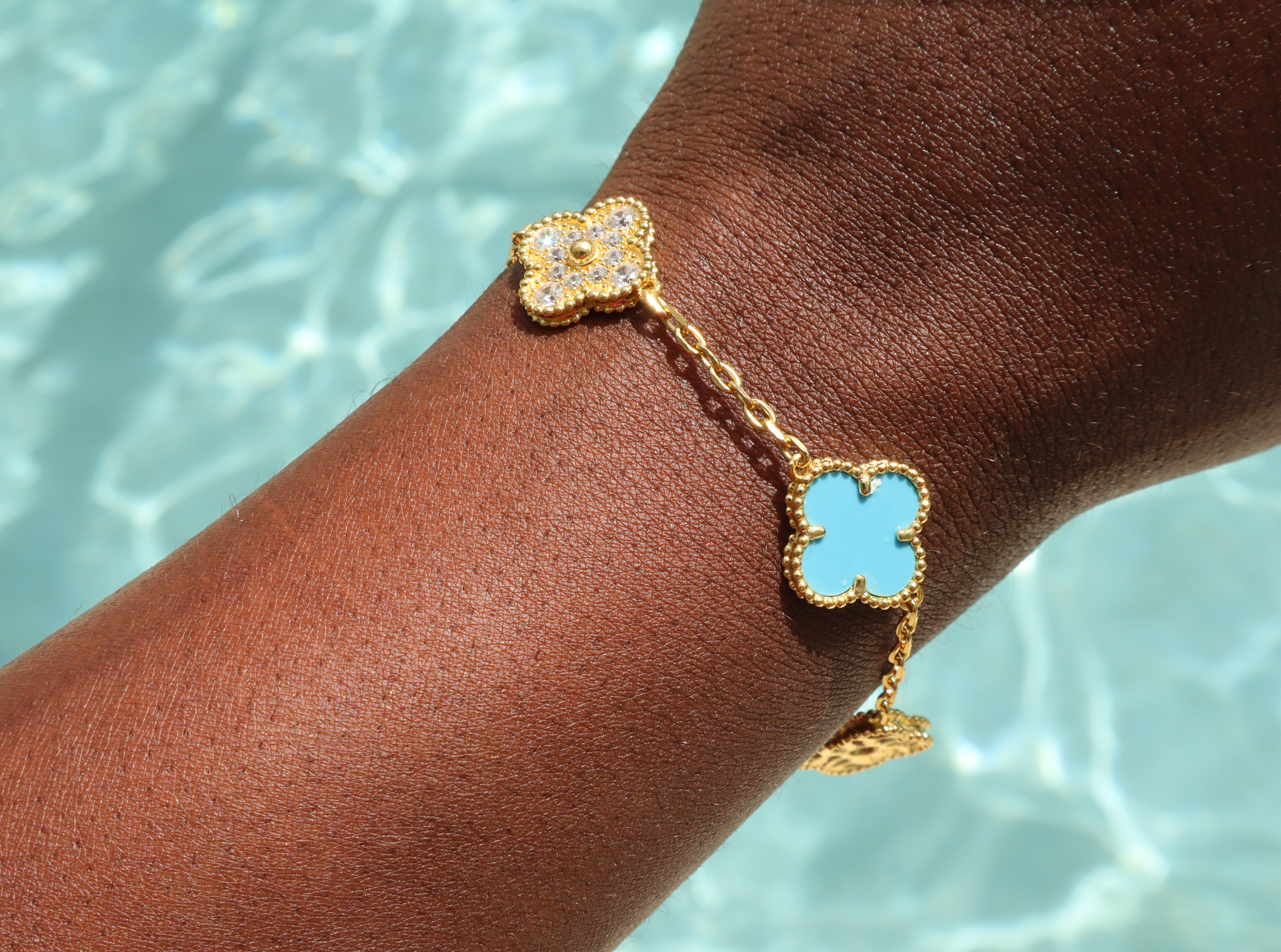 Bracelet trèfle Lucky Jewels