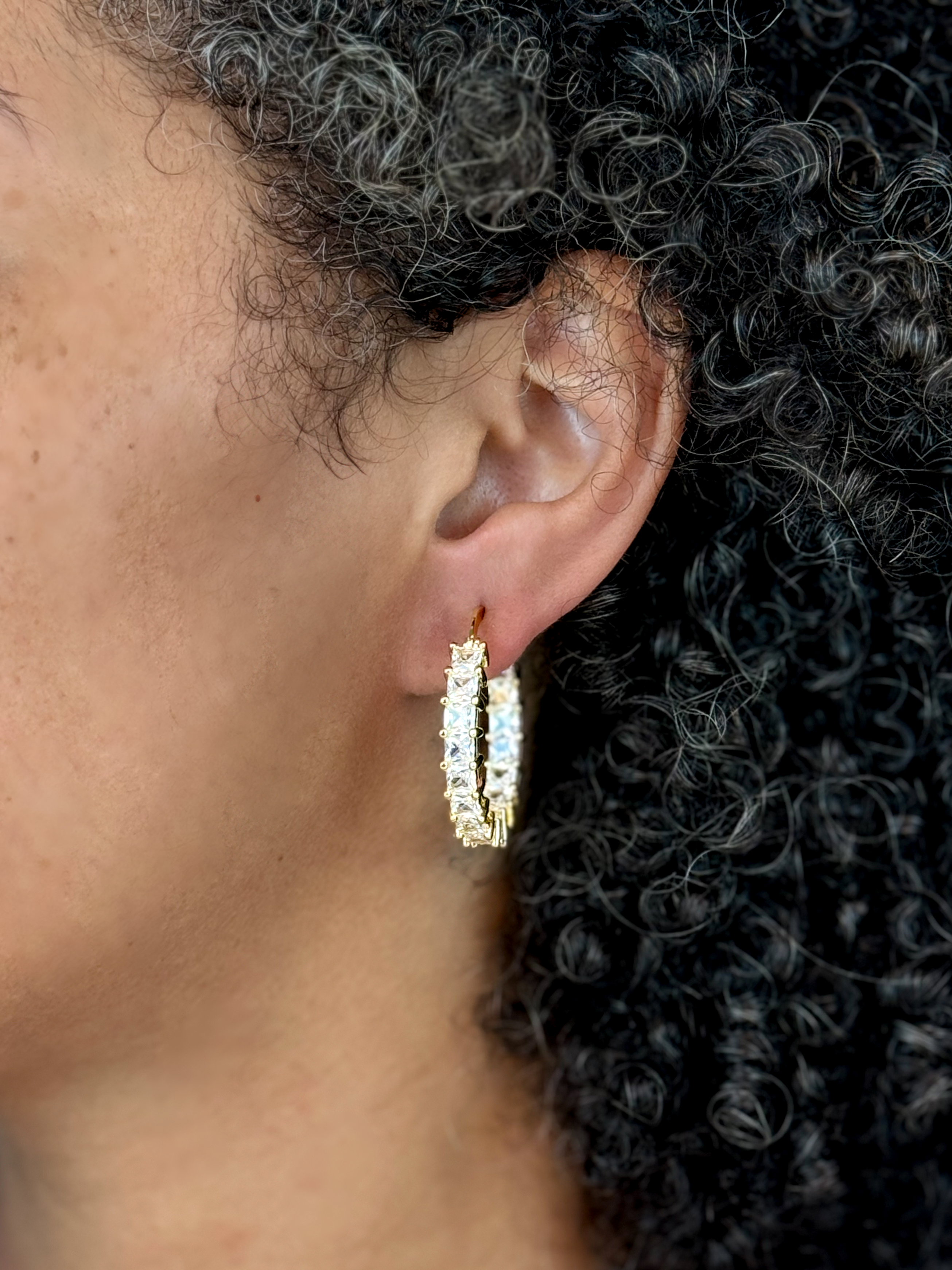 Emerald Cut Earrings
