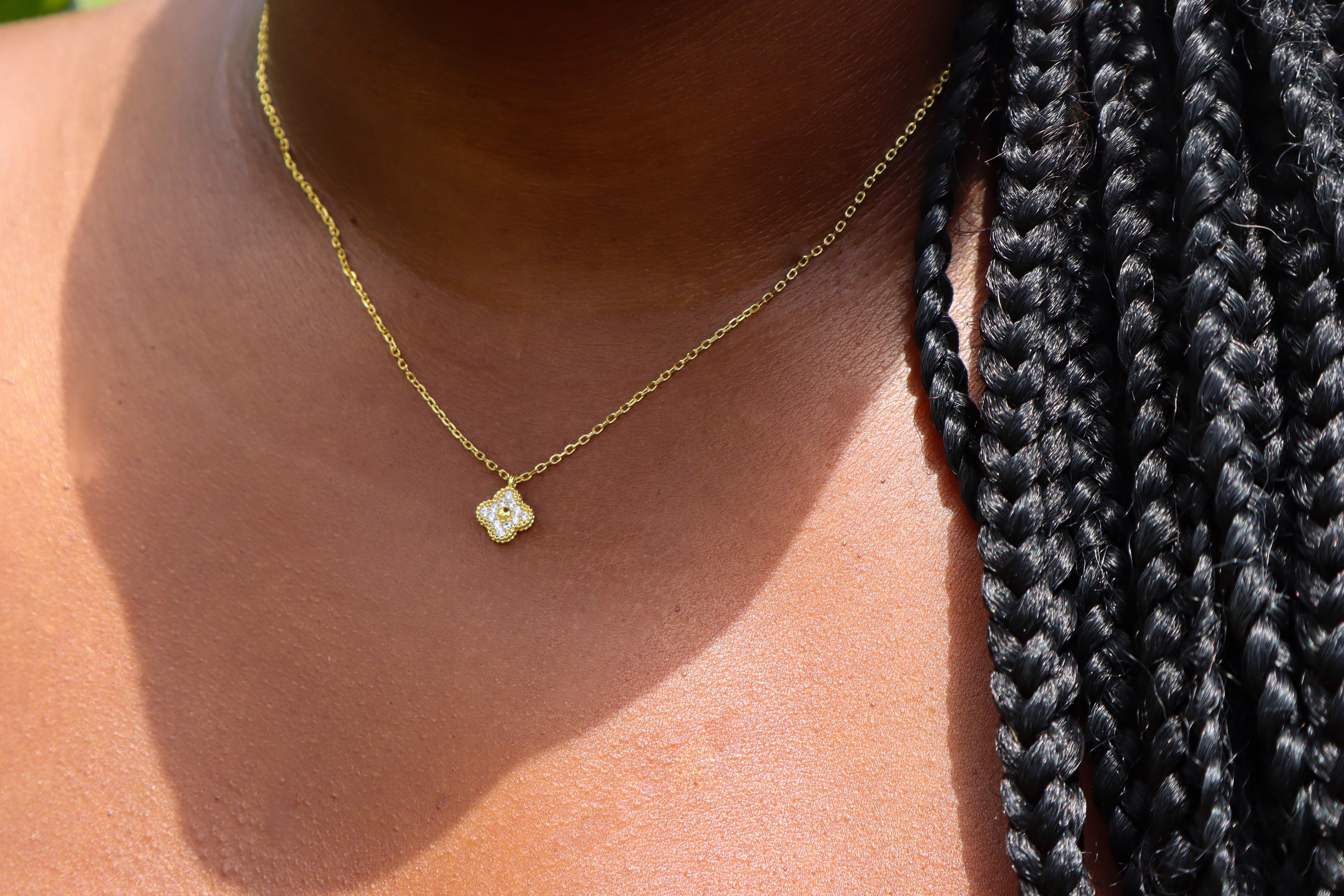 Mini Lucky Charm Necklace & Bracelet Set