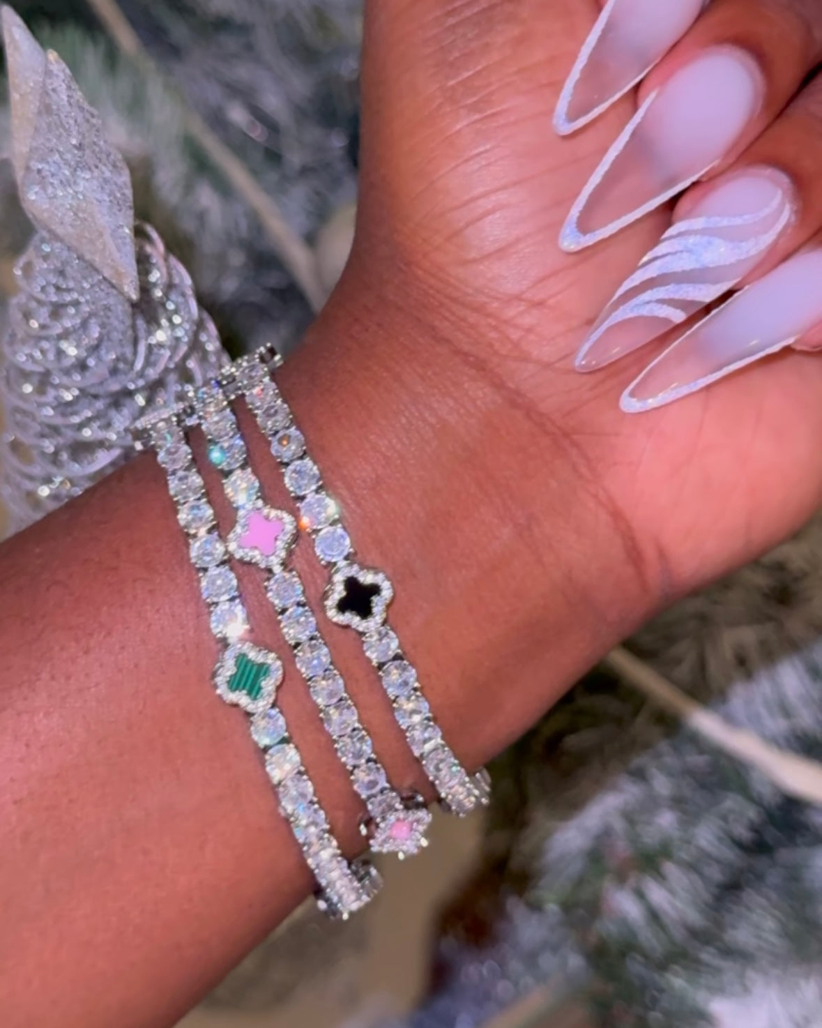 Lucky Charm Tennis Bracelet