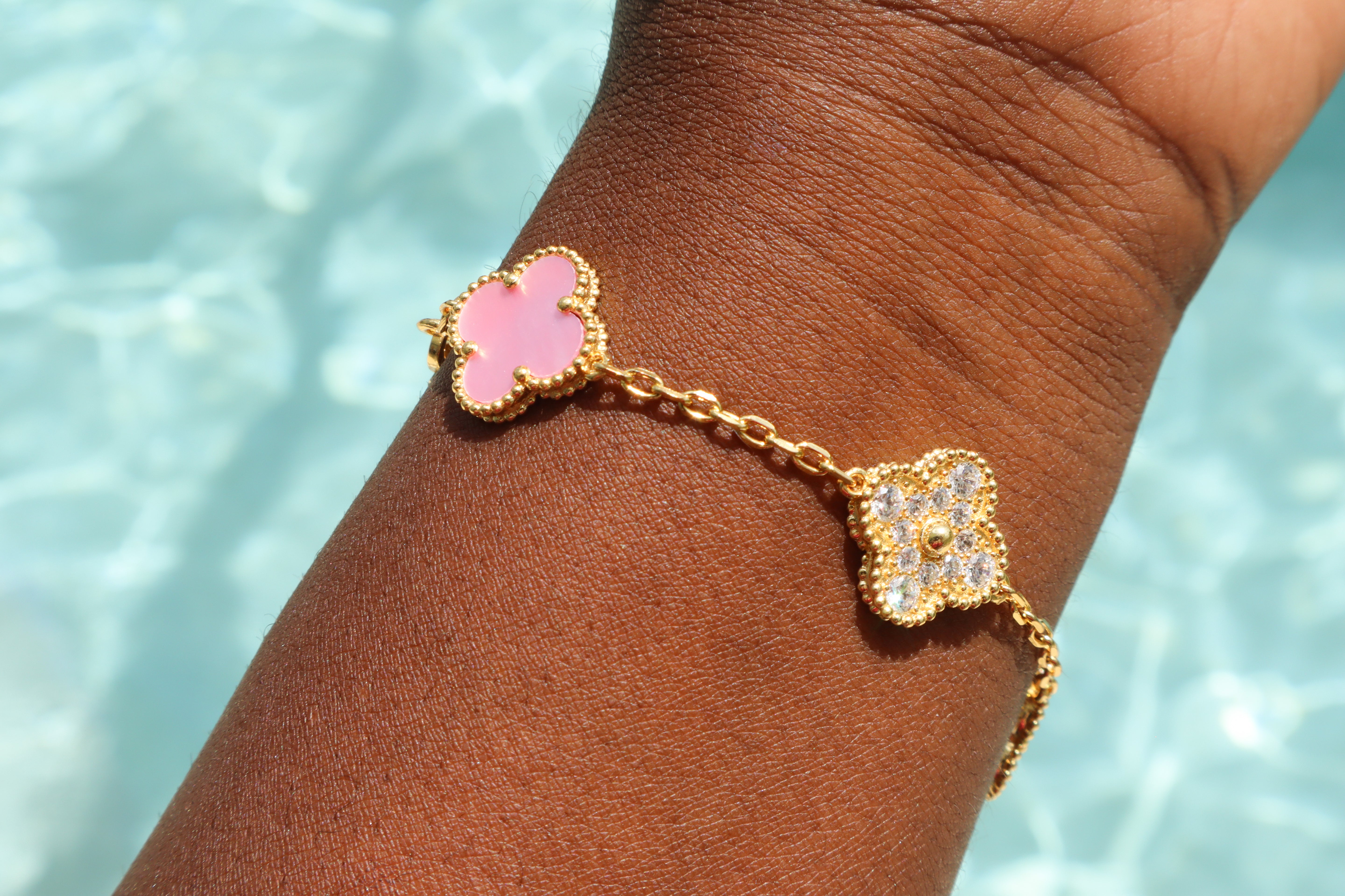 Bracelet trèfle Lucky Jewels