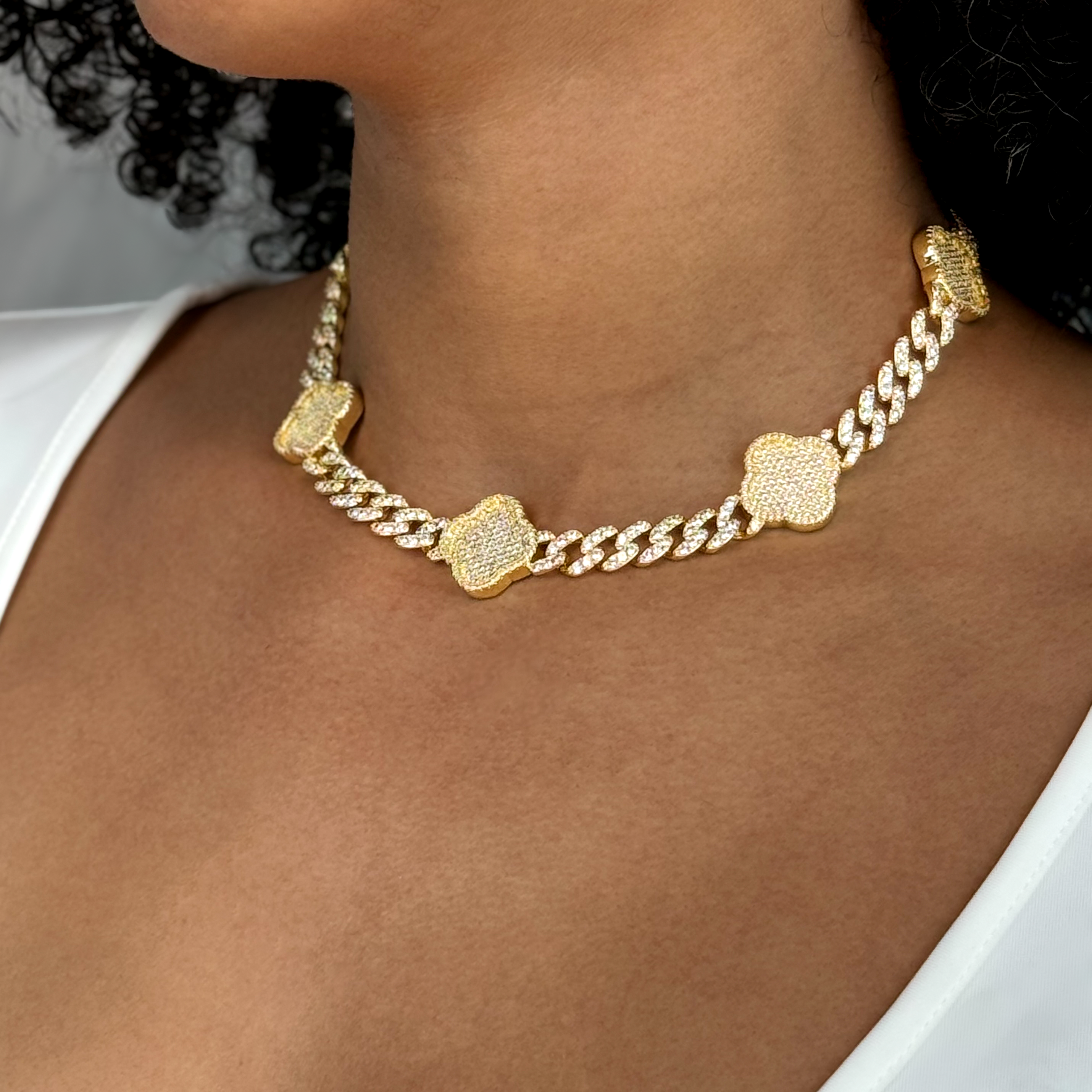 Lucky Charm Cuban Link Necklace