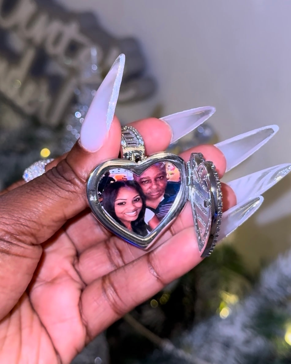 Forever Memory Heart Photo Locket
