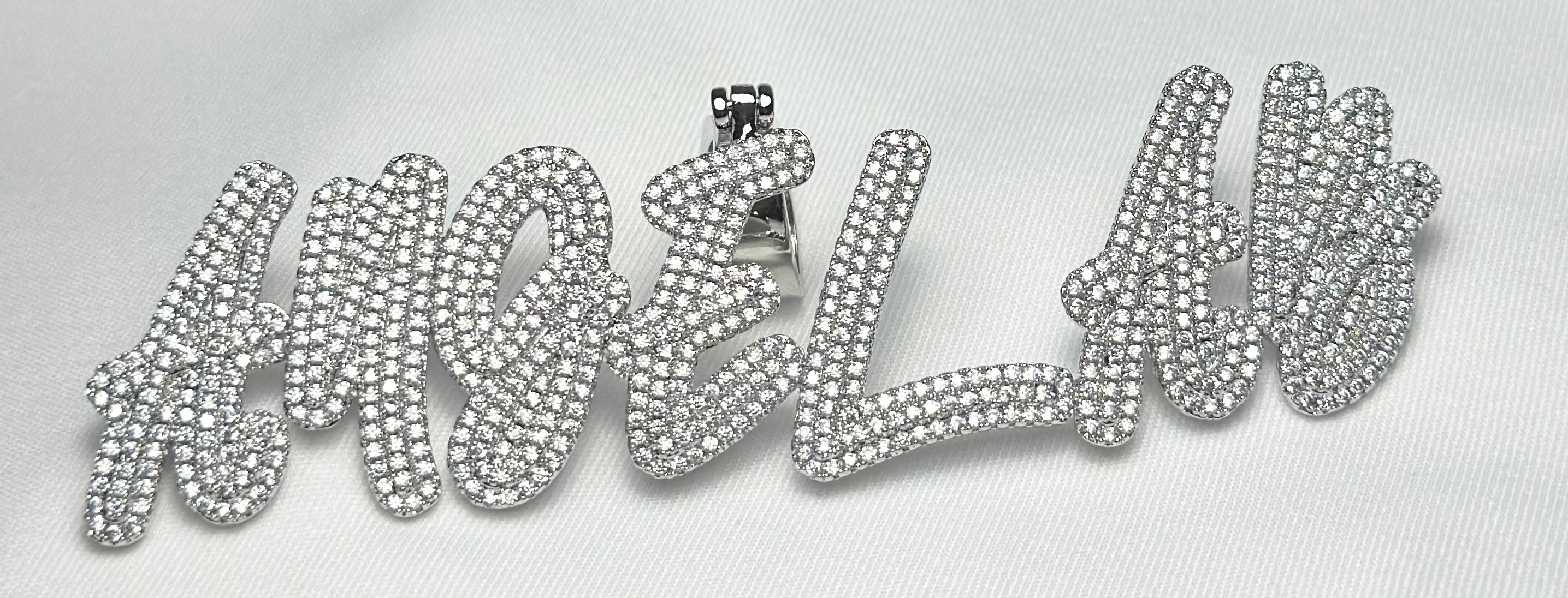 Ready To Ship Deluxe Cuban Nameplate