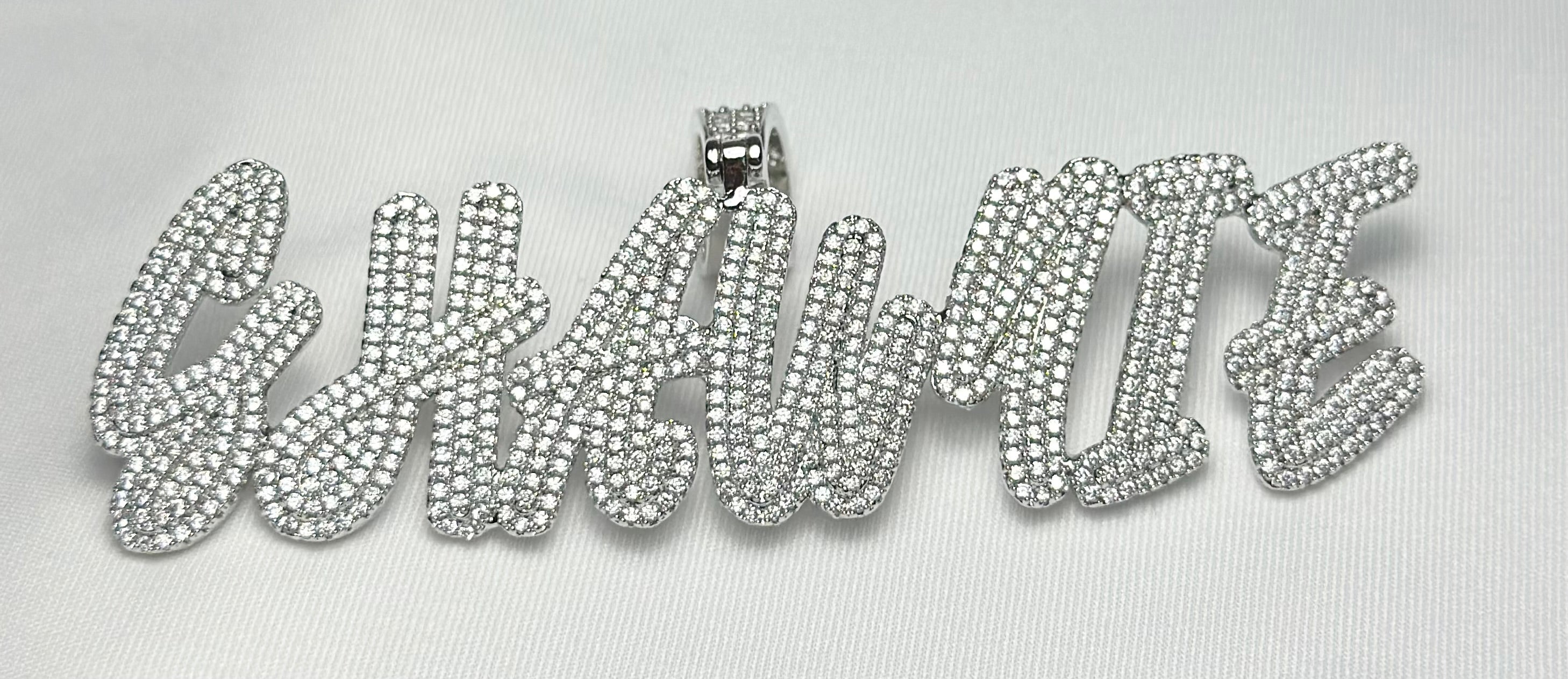 Ready To Ship Deluxe Cuban Nameplate