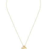 All Gold Lucky Jewels Clover Necklace