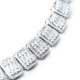 Iced Out Baguette Necklace