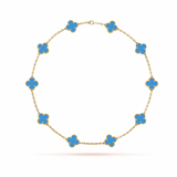 Lucky Jewels 10 Motifs Clover Necklace