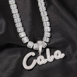 THE BIGGEST Iced out custom nameplate
